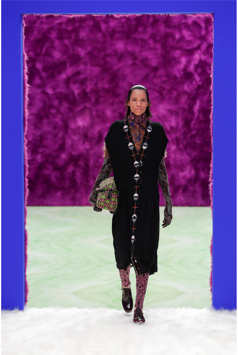 Danielle Austin walked Prada F/W 21 Show